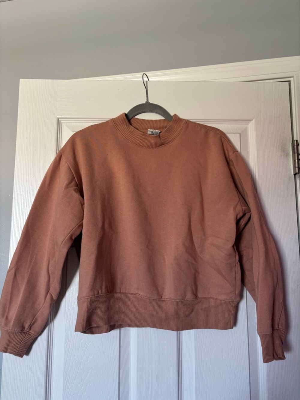 Unbranded Women’s Crewneck Sweatshirt in Burnt Orange